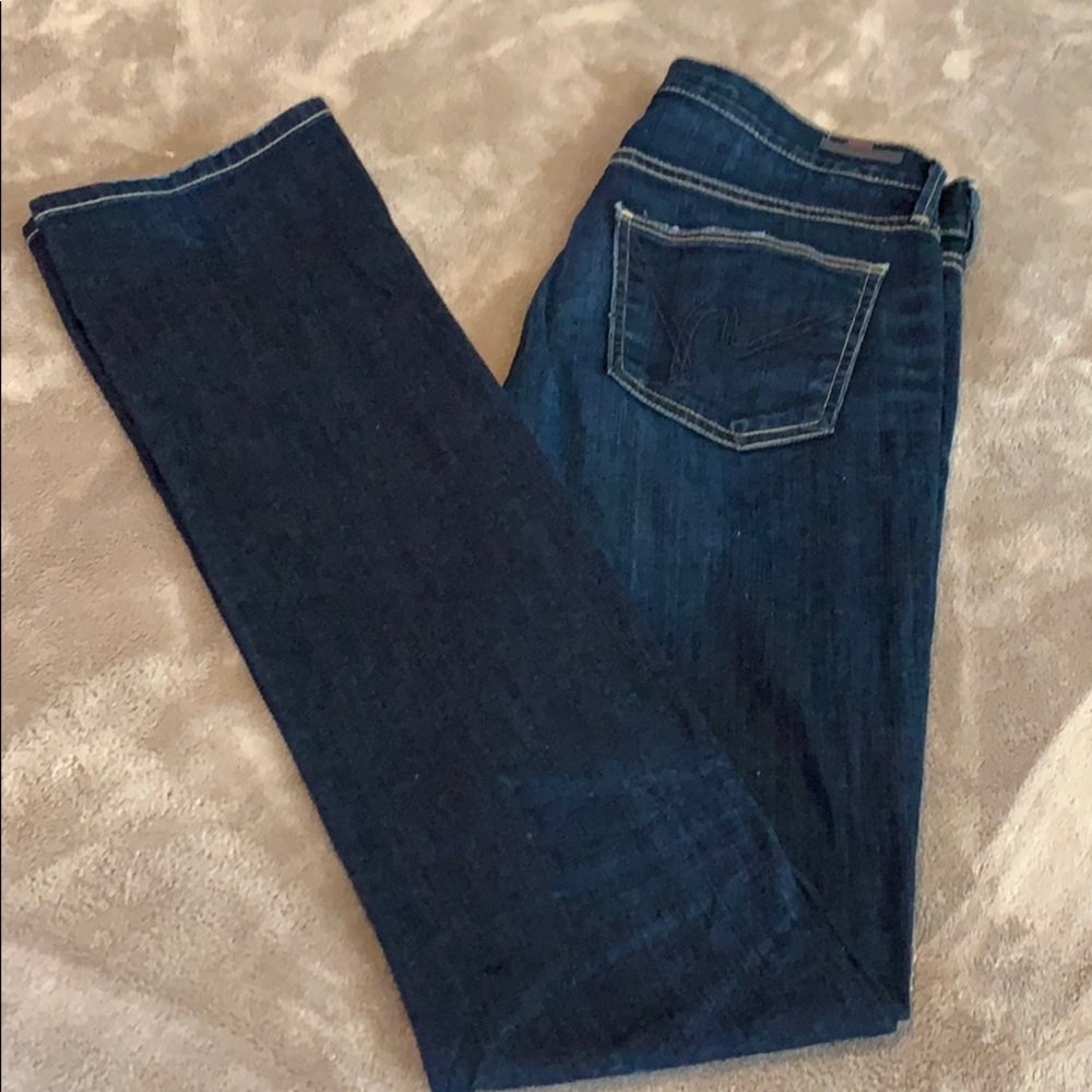 Citizens of Humanity Low Rise Straight Leg Sz 27